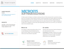 Tablet Screenshot of microsys-software.com